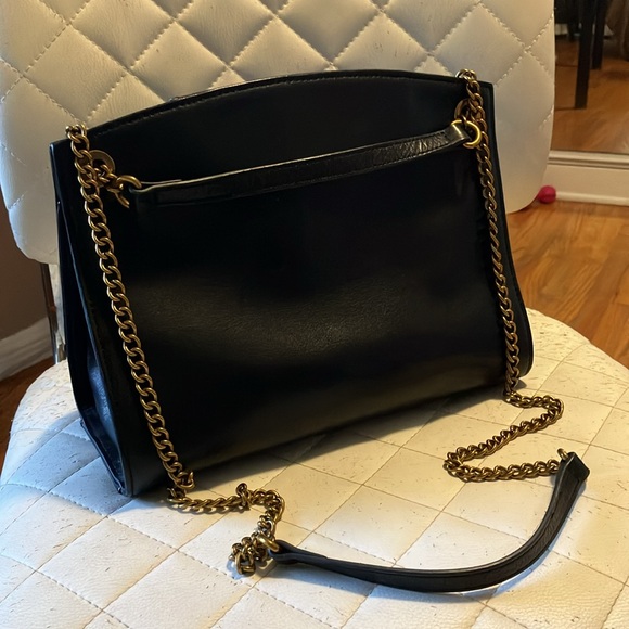 Stylish Parisian Leather Black Bag by French brand Nat & Nin - Picture 9 of 9